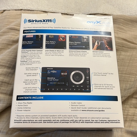 Sirius XM Onyx Plus Radio - Picture 2 of 4
